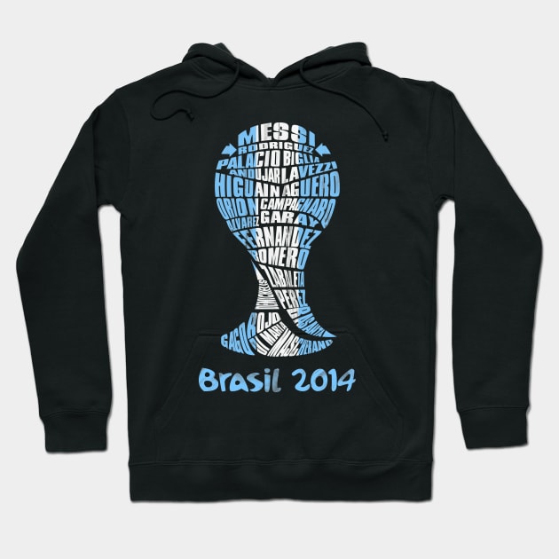 Argentinian Soccer Hoodie by designer_mahmud